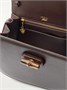 Малая сумка тоут GUCCI Bamboo 1947 из текстурированной кожи, коричневый 47344593