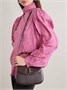 Малая сумка тоут GUCCI Bamboo 1947 из текстурированной кожи, коричневый 47344593