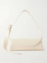 Маленькая кожаная сумка через плечо Cannolo JIL SANDER, белый 47344637