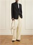 Маленькая кожаная сумка через плечо Cannolo JIL SANDER, белый 47344637
