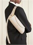 Маленькая кожаная сумка через плечо Cannolo JIL SANDER, белый 47344637