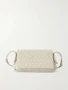 Кожаная сумка через плечо Notturno Intrecciato BOTTEGA VENETA, бежевый 47344707
