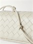 Кожаная сумка через плечо Notturno Intrecciato BOTTEGA VENETA, бежевый 47344707