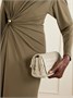 Кожаная сумка через плечо Notturno Intrecciato BOTTEGA VENETA, бежевый 47344707