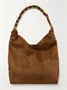 Замшевая сумка Amalia с украшениями SAINT LAURENT, коричневый 47345140
