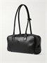 Украшенная кожаная сумка на плечо Amazona 31 LOEWE, черный 47345158