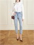 Мини-сумка на плечо Loulou из кожи с узором мателассе SAINT LAURENT, бордовый 47345185