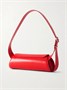 Маленькая кожаная сумка через плечо Cannolo JIL SANDER, красный 47345386