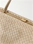 Плечевая сумка из кожи Intrecciato BOTTEGA VENETA, белый 47345547