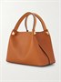 Кожаная сумка на плечо с декоративным элементом VLogo VALENTINO GARAVANI, коричневый 47345676