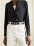 Кожаный ремень Salon JACQUEMUS, черный 47345796