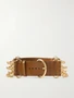 6,5 См золотисто-кожаный пояс CHLOÉ, хаки 47346025