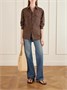 Le 5 à 7 кожаная сумка из рафии SAINT LAURENT, бежевый 47347023