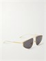 Солнцезащитные очки-авиаторы Ribbon золотистого цвета BOTTEGA VENETA EYEWEAR, золотой 47348415