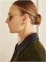 Солнцезащитные очки-авиаторы Ribbon золотистого цвета BOTTEGA VENETA EYEWEAR, золотой 47348415