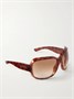 Квадратные черепаховые солнцезащитные очки из ацетата Gucci Eyewear, коричневый 47348556