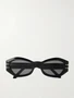 DiorSignature B1U солнцезащитные очки из ацетата в форме кошачий глаз DIOR EYEWEAR, черный 47348767