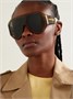 Ацетатные солнцезащитные очки-авиаторы BOTTEGA VENETA EYEWEAR, коричневый 47348780
