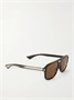 Солнцезащитные очки-авиаторы из ацетата с черепаховой оправой Saint Laurent Eyewear, коричневый 47348797