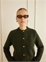Солнцезащитные очки в черепаховой оправе Ribbon «кошачий глаз» BOTTEGA VENETA EYEWEAR, коричневый 47348910