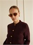 Солнцезащитные очки-авиаторы Ribbon золотистого цвета BOTTEGA VENETA EYEWEAR, золотой 47348926