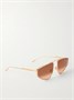 Солнцезащитные очки-авиаторы Ribbon золотистого цвета BOTTEGA VENETA EYEWEAR, золотой 47348926