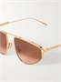 Солнцезащитные очки-авиаторы Ribbon золотистого цвета BOTTEGA VENETA EYEWEAR, золотой 47348926