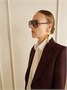 Солнцезащитные очки Judy в стиле авиатор из ацетата и золотистого металла Chloé Eyewear 47349135