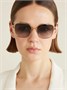 Солнцезащитные очки DiorTribales S1U в квадратной оправе золотистого цвета DIOR EYEWEAR, золотой 47349280