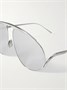 Солнцезащитные очки-авиаторы серебристого цвета LOEWE EYEWEAR, серебряный 47349480