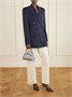 Сумка Falabella Mini на кулиске из кристаллов и сетки STELLA MCCARTNEY, серебряный 47350474