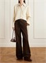 Клатч Salon из лаковой кожи с эффектом крокодиловой кожи JACQUEMUS, коричневый 47350594