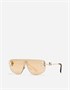 Солнцезащитные очки DG Crystals DOLCE & GABBANA, золотой 47350602