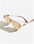 Солнцезащитные очки DG Crystals DOLCE & GABBANA, золотой 47350602