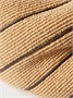 Большая сумка через плечо Hop из рафии в полоску с кожаной отделкой BOTTEGA VENETA, бежевый 47351204