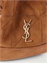 Мини-сумка Jamie из замши с украшениями SAINT LAURENT, коричневый 47352892
