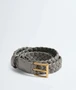 Пояс Со́ло BOTTEGA VENETA, серый 47358626