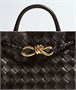 Мини Андиамо BOTTEGA VENETA, черный 47359590