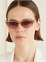 Очки солнцезащитные DiorTribales B2U, в стиле кошачий глаз, с золотистой оправой DIOR EYEWEAR, золотой 47363950