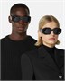 Солнцезащитные очки Maxi Medusa Biggie VERSACE, черный 47365337