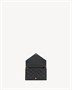 Кошелек на цепочке PARIS из кожи GRAIN DE POUDRE SAINT LAURENT, черный 47372387