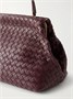 Плетеная кожаная сумка через плечо BOTTEGA VENETA, бордовый 47374146