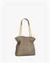 JAMIE SHOPPING small из ягнячьей кожи SAINT LAURENT, бежевый 47375489