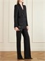 Сумка на плечо из лакированной кожи с эффектом крокодила TOM FORD, черный 47376639