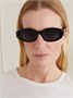 Овальные солнцезащитные очки Clover B1I DIOR EYEWEAR, черный 47376708