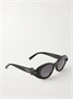 Овальные солнцезащитные очки Clover B1I DIOR EYEWEAR, черный 47376708