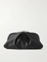 Клатч-бант с кристаллами из атласа Very Bow Tie Aquazzura, черный 47323865