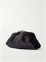 Клатч-бант с кристаллами из атласа Very Bow Tie Aquazzura, черный 47323865