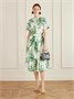 Клач из атласа с пайетками ERDEM, серебряный 47323888