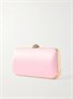 Клатч Carry Secrets из атласа с декоративной отделкой VALENTINO GARAVANI, розовый 47324046